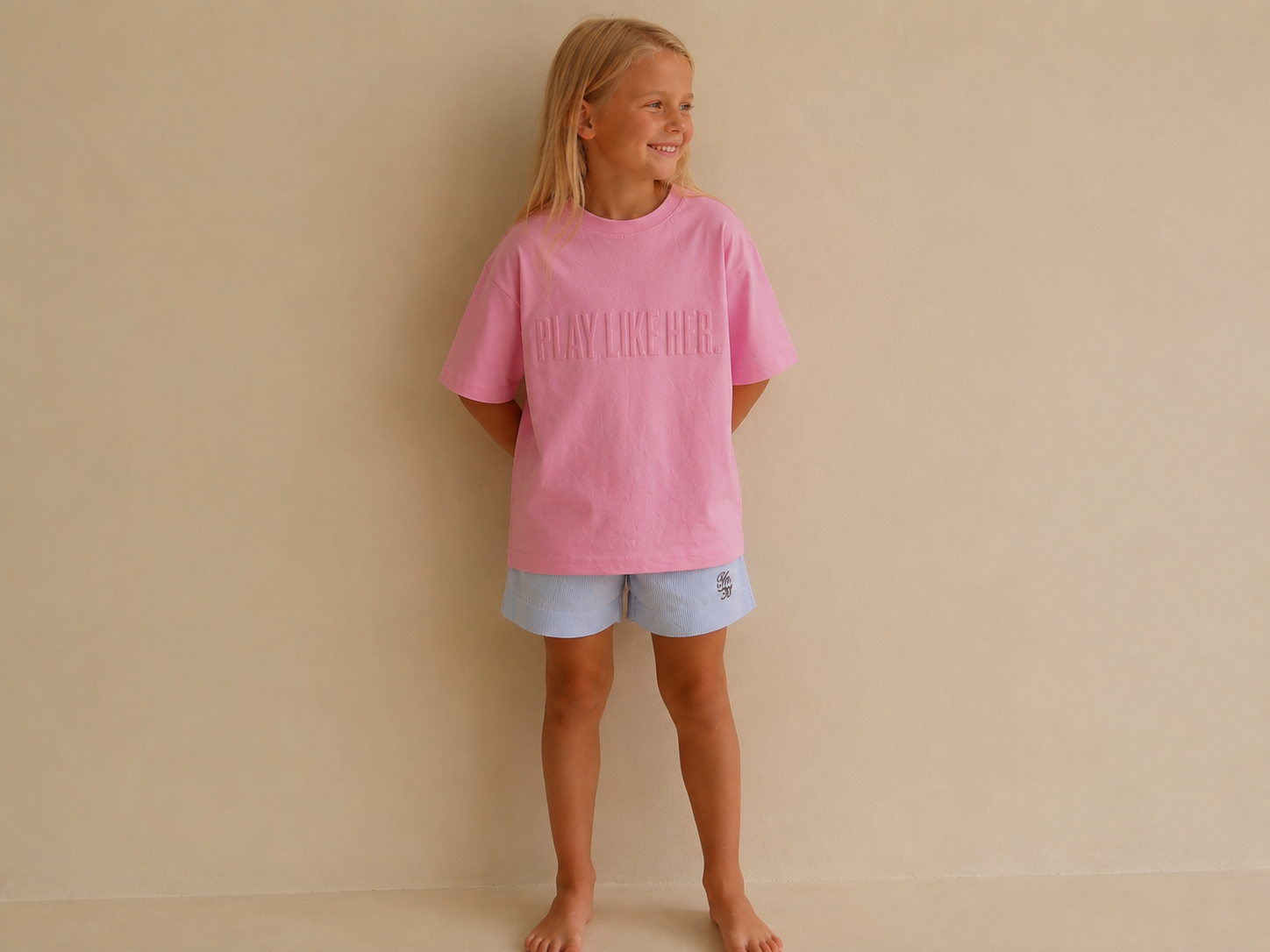 Baby Pink Foundation Tee (Kids)